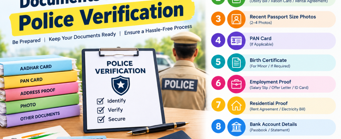 Top 10 Documents Needed For Police Verification